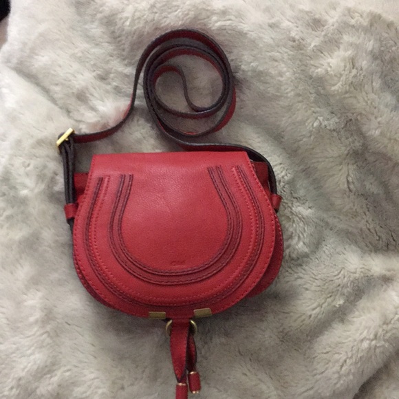 chloe mini marcie red